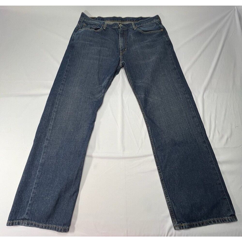 Levis 569 Men's Loose Fit Straight Leg Blue Denim Jeans- Size 39x31*